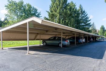 carports at apartment community